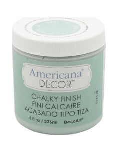 Pintura Chalky Finish Americana DecoArt 8oz Vintage Multicolor 2