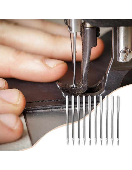 50 Agujas de Máquina de Coser Universales 90/14 Motroce