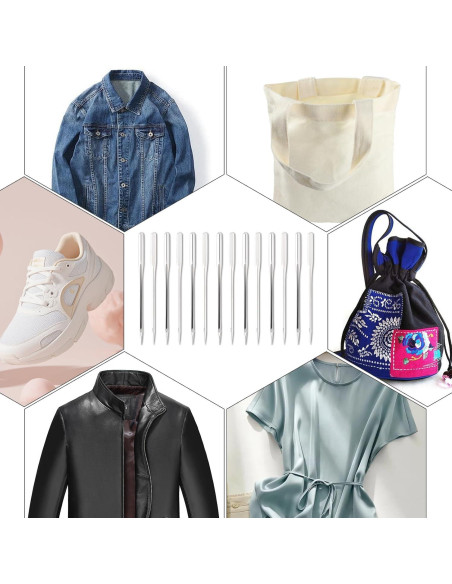 50 Agujas de Máquina de Coser Universales 90/14 Motroce