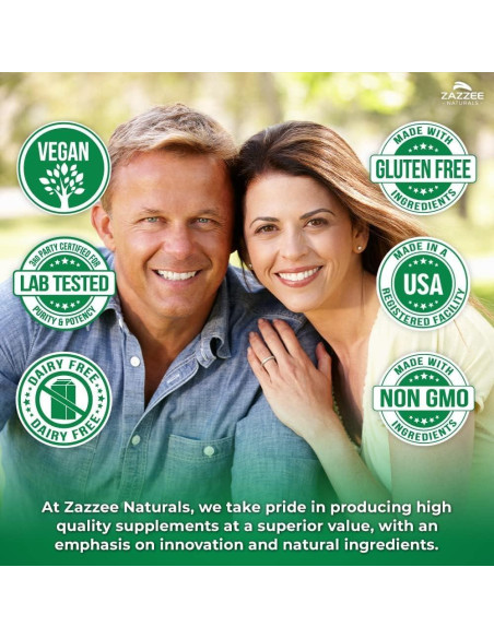 Extracto de Cereza Ácida 10:1 Zazzee 3000 mg 60 Cápsulas Veganas