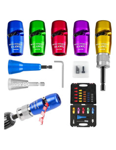 Kit de Pelacables 9 en 1 KervGia para Taladro - Calibre 6 a 14