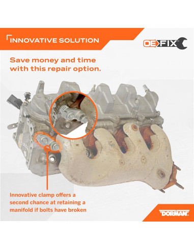 Abrazadera de Reparación Dorman 926-610 para Colector de Escape