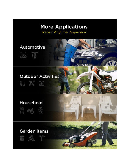 InoKraft Kit Soldador de Plástico Inalámbrico con 500 Grapas