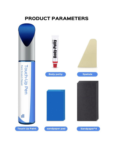 Pintura de Retoque PARTS4EV WR Blue Pearl para Subaru