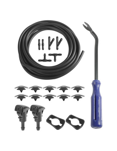 Kit de Manguera de Lavado de Parabrisas UBOG 22 Piezas 3.96m
