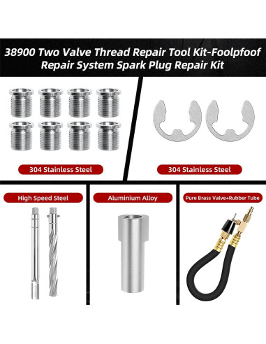 Kit de Herramientas de Reparación de Bujías Ford Triton 38900