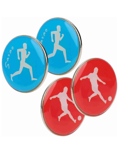 Lanzador de Juez Visible de Fútbol Waikoya - Metal 3.56x0.25cm