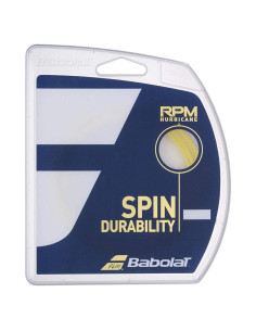 Cuerda de Tenis Babolat RPM Hurricane 16 (1.30mm) Amarillo