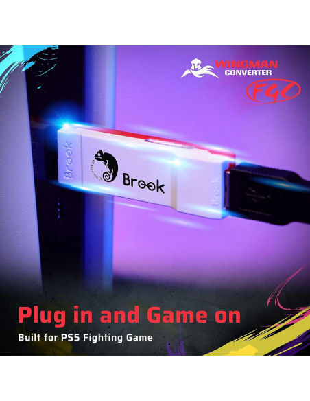 Convertidor Brook Wingman FGC para Joystick de Lucha PS5