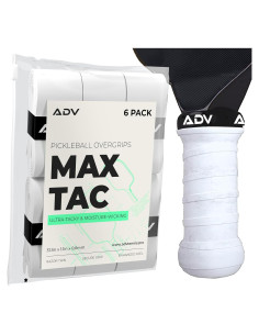 Cinta de Agarre Tacky ADV para Pickleball - Paquete de 6 - Ultra Fina