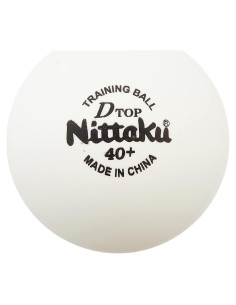 Bola de Tenis de Mesa Nittaku 40mm - 120 Piezas Práctica