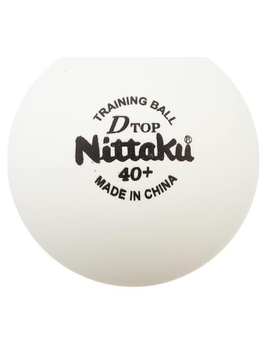 Bola de Tenis de Mesa Nittaku 40mm - 120 Piezas Práctica