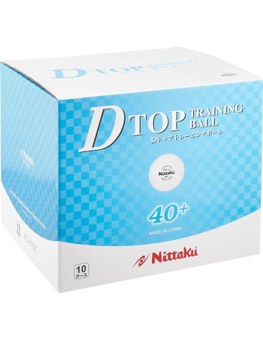 Bola de Tenis de Mesa Nittaku 40mm - 120 Piezas Práctica
