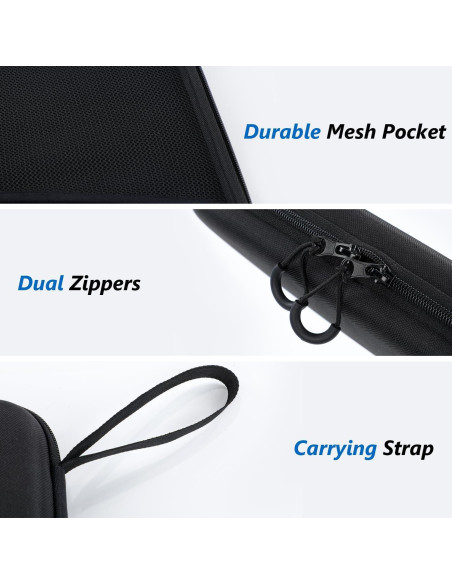 Funda Dura para Palas de Tenis de Mesa VISEMAN Vm67 - Almacenamiento 2 Palas y 4 Pelotas