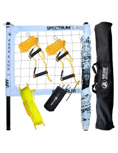 Conjunto de Voleibol Portátil Park & Sun Sports Blanco