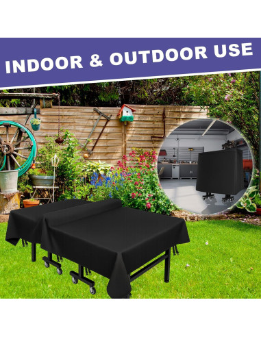 Cubierta de Mesa de Ping Pong MCCKLE 2.74x1.52m Impermeable