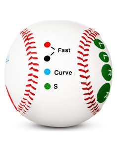 Pelota de béisbol de entrenamiento RoundFunny con marcadores