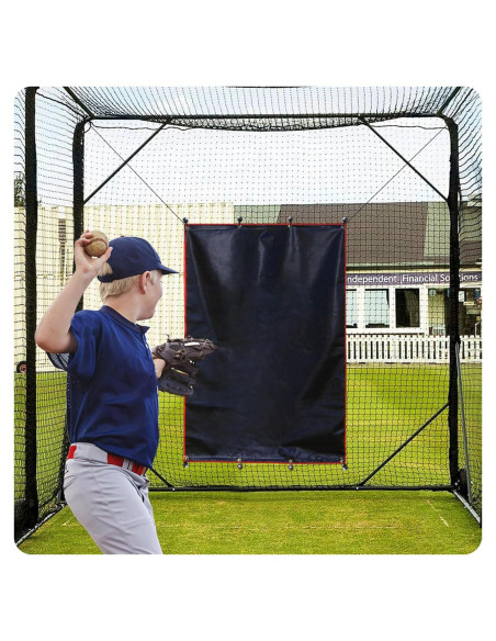 Gagalileo Protector de Béisbol y Softbol 4x6 Pies PVC Resistente