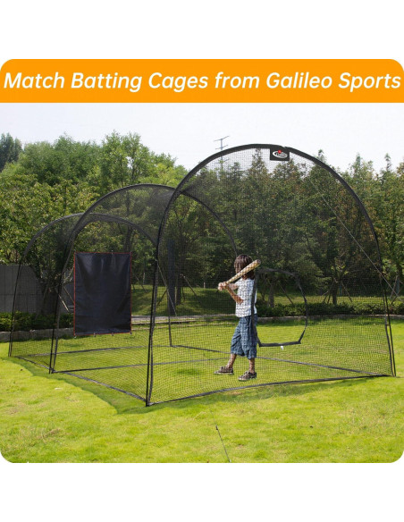 Gagalileo Protector de Béisbol y Softbol 4x6 Pies PVC Resistente