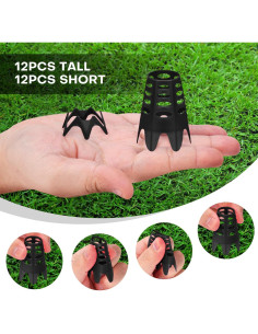 Tees de Golf Rolitwils 24 Piezas Ajustables para Práctica 2