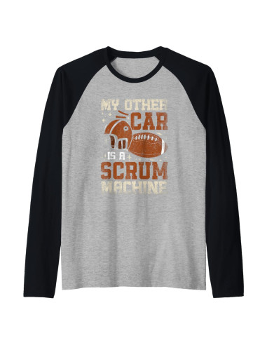 Camiseta Raglan de Rugby para Hombre Regalos de Rugby