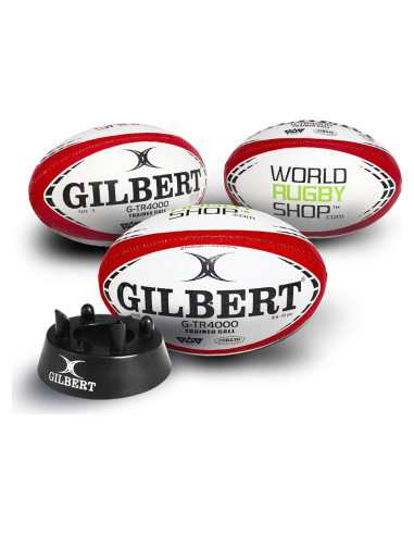 Balón de Rugby G-TR4000 World Rugby Shop - Tamaño 5 - Conjunto de 3