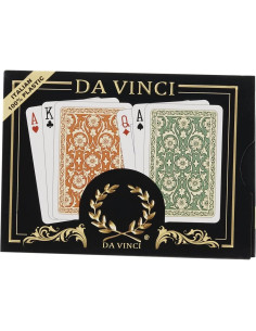 Cartas de Juego DA VINCI Venezia - Set de 2 Barajas Plásticas 2