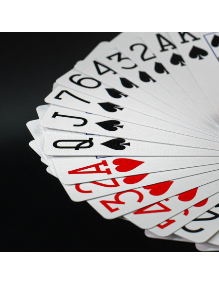 Cartas de Juego Rokt&razo Texturizadas 4 Barajas Estándar Jumbo