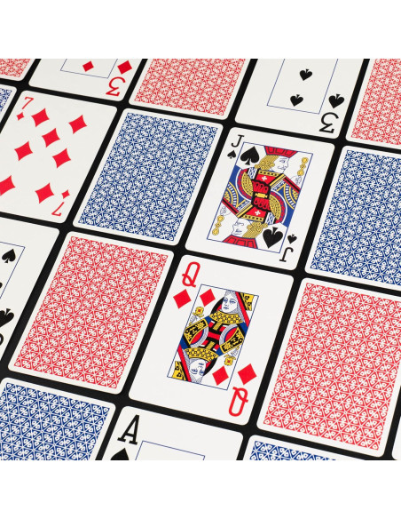 Cartas de Juego Rokt&razo Texturizadas 4 Barajas Estándar Jumbo