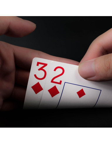 Cartas de Juego Rokt&razo Texturizadas 4 Barajas Estándar Jumbo