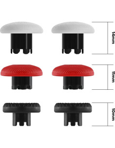 Tapas de Joystick TIANHOO para PS5 Dualsense Edge - Antideslizantes 2
