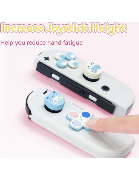 Juego de Tapas de Botones GeekShare para Switch y OLED