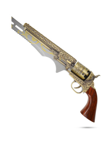 Espada Revolver Decorativa Master USA 68.58 cm Acero Inoxidable