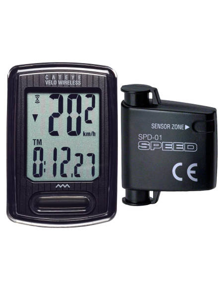 CATEYE Velo Inalámbrica - Ciclocomputador para Bicicleta