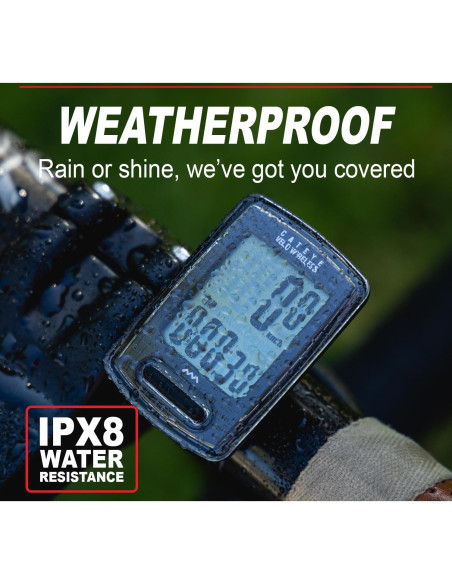 CATEYE Velo Inalámbrica - Ciclocomputador para Bicicleta