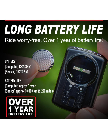 CATEYE Velo Inalámbrica - Ciclocomputador para Bicicleta