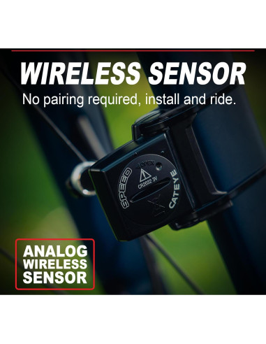 CATEYE Velo Inalámbrica - Ciclocomputador para Bicicleta