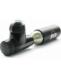 Inflador de Neumáticos de Bicicleta CO2 SKS Airbuster Negro 2
