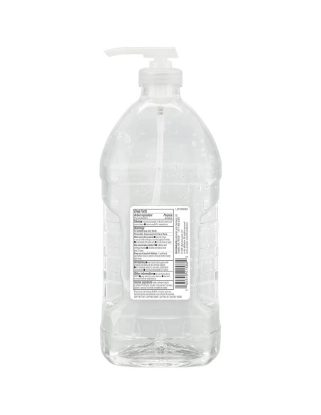 Desinfectante de manos Amazon Basics 2 litros 62% alcohol