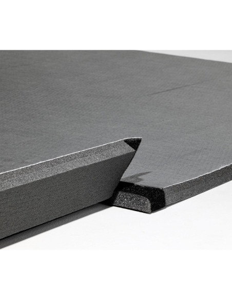 Colchoneta Jiu-Jitsu Dollamur 3.05m x 3.05m Gris Carbón