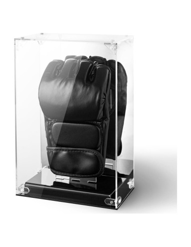 Estuche de exhibición para guantes de MMA Cyiwniao acrílico