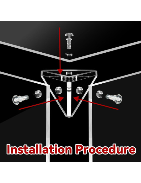 Estuche de exhibición para guantes de MMA Cyiwniao acrílico