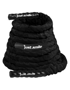 Cuerda de Batalla Just.smile 9.14m x 3.81cm para Fitness