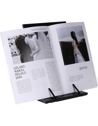 Soporte de Documentos Ajustable KLOUD City Negro 7 Posiciones