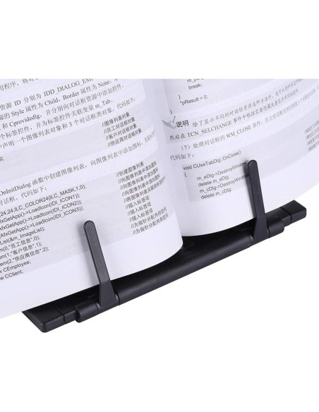 Soporte de Documentos Ajustable KLOUD City Negro 7 Posiciones