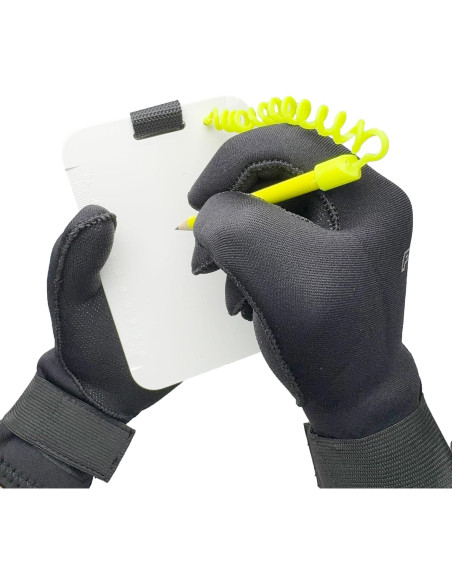 Pizarra de Buceo Scuba Choice 15x10 cm Impermeable con Lápiz