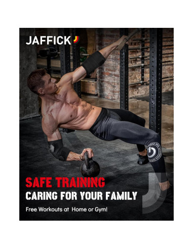 Faja de Codo Jaffick para Levantamiento de Pesas - Compresión L