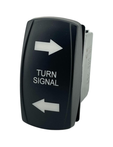 Interruptor de señal de giro ALTBET con LED verde 20A 12V