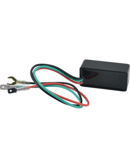 Interruptor de señal de giro ALTBET con LED verde 20A 12V