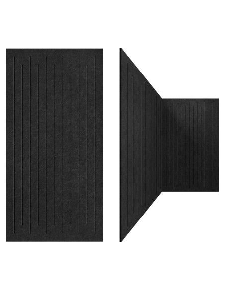 Paneles Acústicos Aislantes UMIACOUSTICS 3 PCS 121.9x61cm Negro